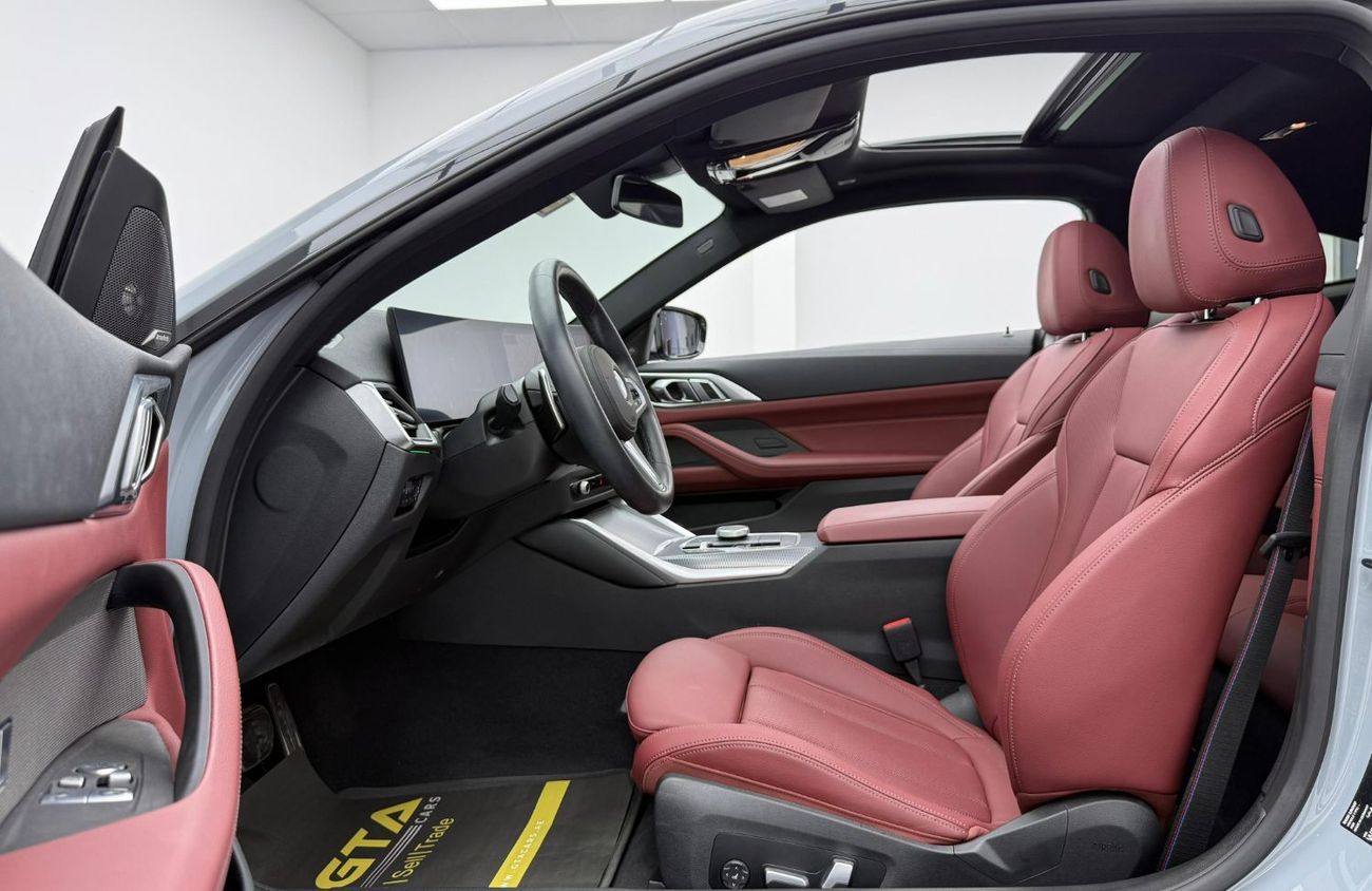 BMW 430i 2024 BMW 430i M-Sport, 2028 BMW Warranty + Service Pack, Excellent Condition, Very Low Km, GCC