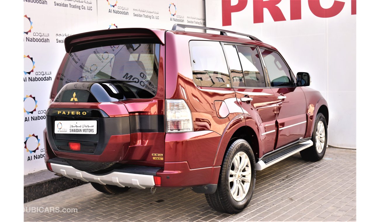 Mitsubishi Pajero AED 1566 PM | 3.8L GLS V6 4WD GCC WARRANTY