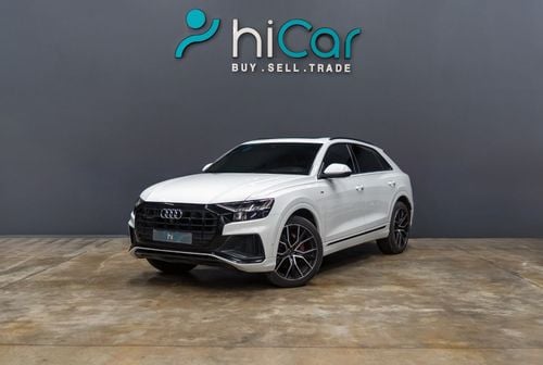 أودي Q8 55 TFSI quattro S-Line 3.0L (340 HP) AED 2,490 pm • 0% Downpayment • Audi Q8 55 TFSI S-Line • 1 Year