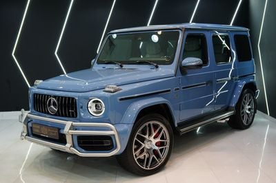 مرسيدس بنز G 63 AMG MANUFAKTUR EXCLUSIVE PLUS 2022 Mercedes-AMG G63, G Manufaktur Package, Carbon Interior, Rear Entertainment, Gargash Warranty!!