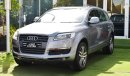 Audi Q7 2009 GCC model, leather panorama, cruise control, alloy wheels, sensors, leather rear spoiler, in ex