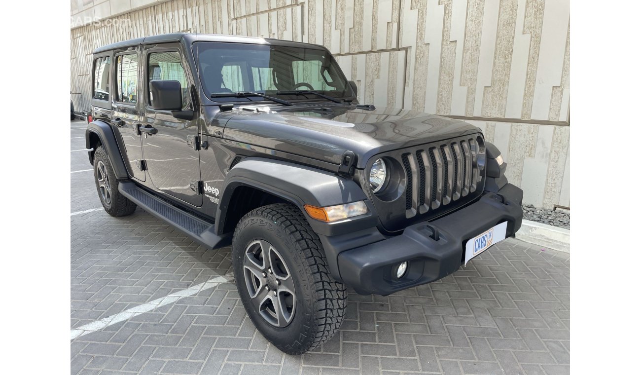 Jeep Wrangler 3.6L | UNLIMITED SPORTS|  GCC | EXCELLENT CONDITION | FREE 2 YEAR WARRANTY | FREE REGISTRATION | 1 Y