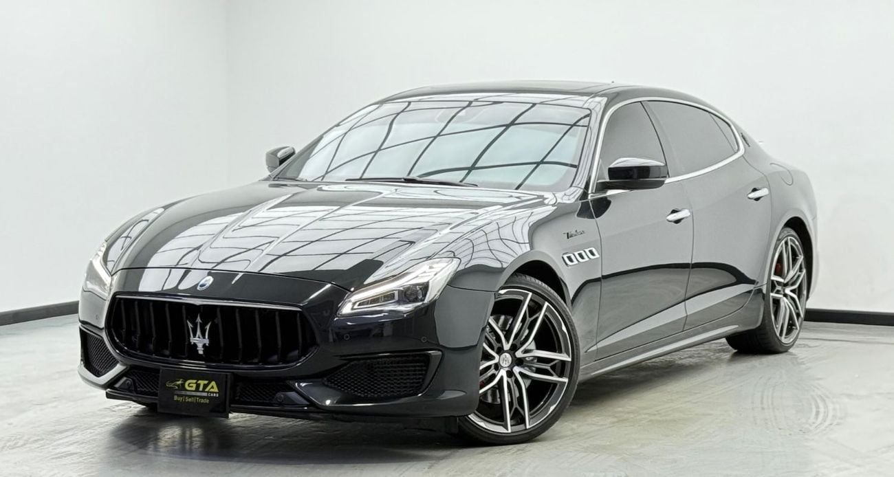 Maserati Quattroporte Modena 3.0L 2023 Maserati Quattroporte Modena, 2026 Maserati Warranty, Very Low Km, Excellent Condit