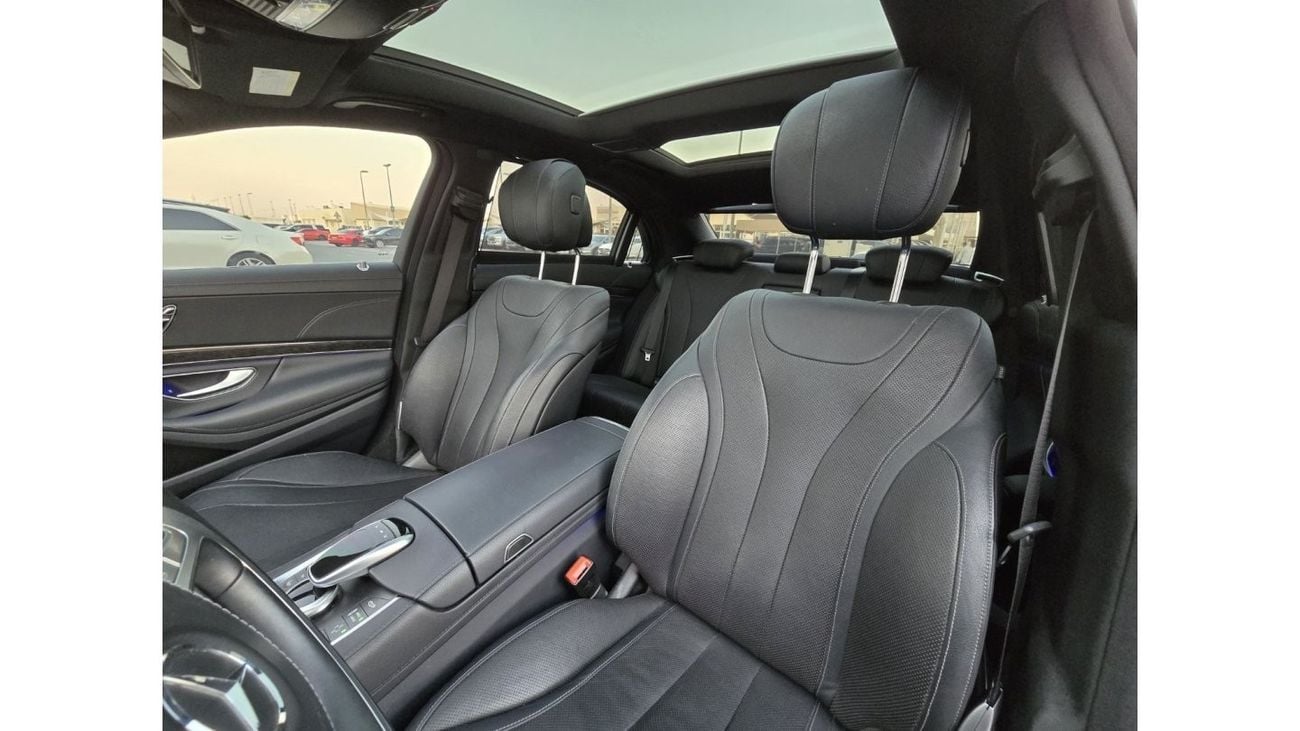 مرسيدس بنز S 550 MERCEDES S-550 2017 US V8  GOOD CONDITION INSIDE & OUT SIDE