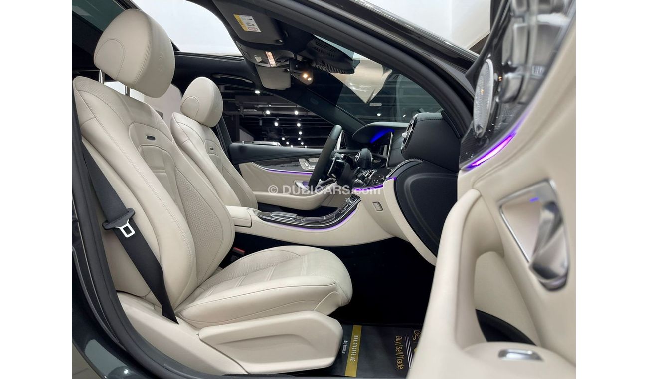 Mercedes-Benz E 63 AMG 2021 Mercedes AMG E 63 S, Mercedes Warranty-Service Contract-Service History, GCC