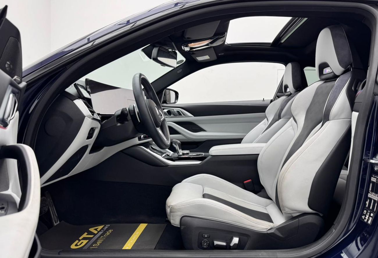 بي أم دبليو M4 Competition 3.0L 2024 BMW M4 Competition, BMW Service History, 1 Year Warranty, Excellent Condition