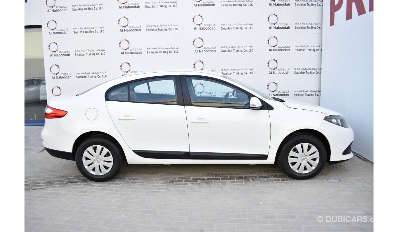 Renault Fluence 1.6L PE 2016 GCC SPECS STARTING FROM 19,900 DHS