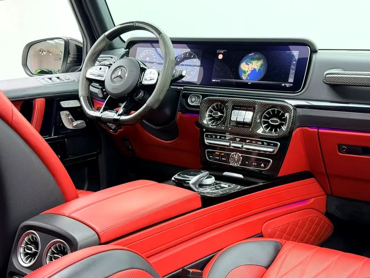 Mercedes Benz G63 AMG G63 With Brabus G800 Kit, Warranty, Full MB Service History, Fully Loaded, GCC