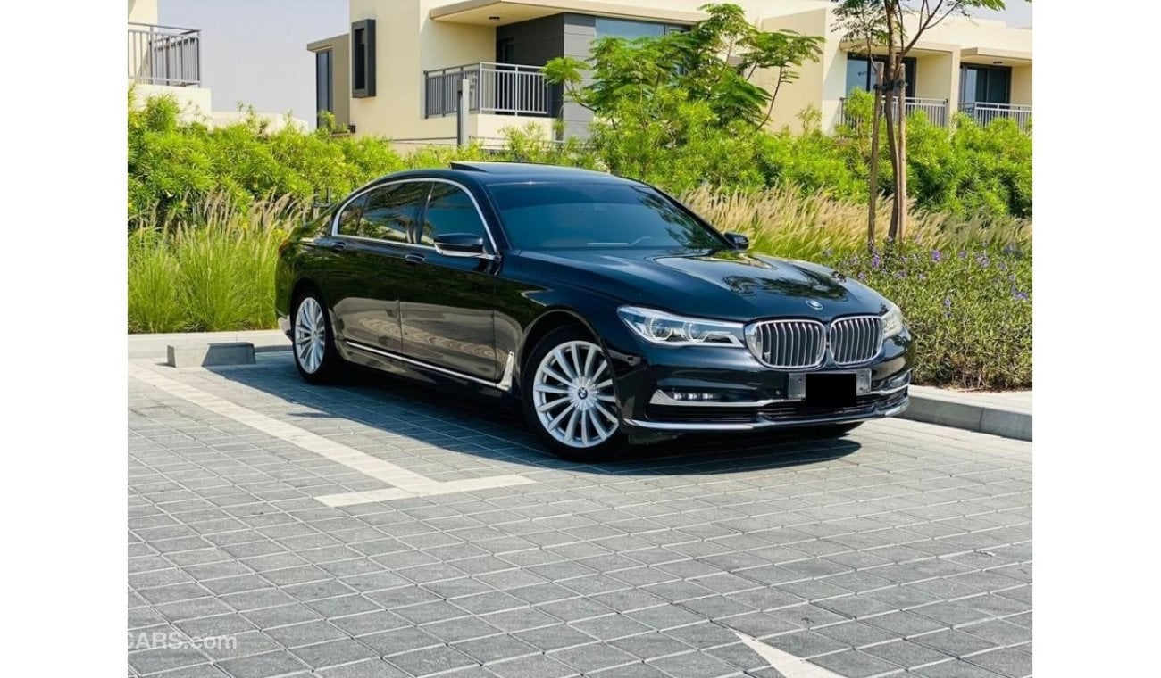 بي أم دبليو 740 2480/- P.M || BMW 740 LI || GCC || FSH || Top Variant || Immaculate Condition