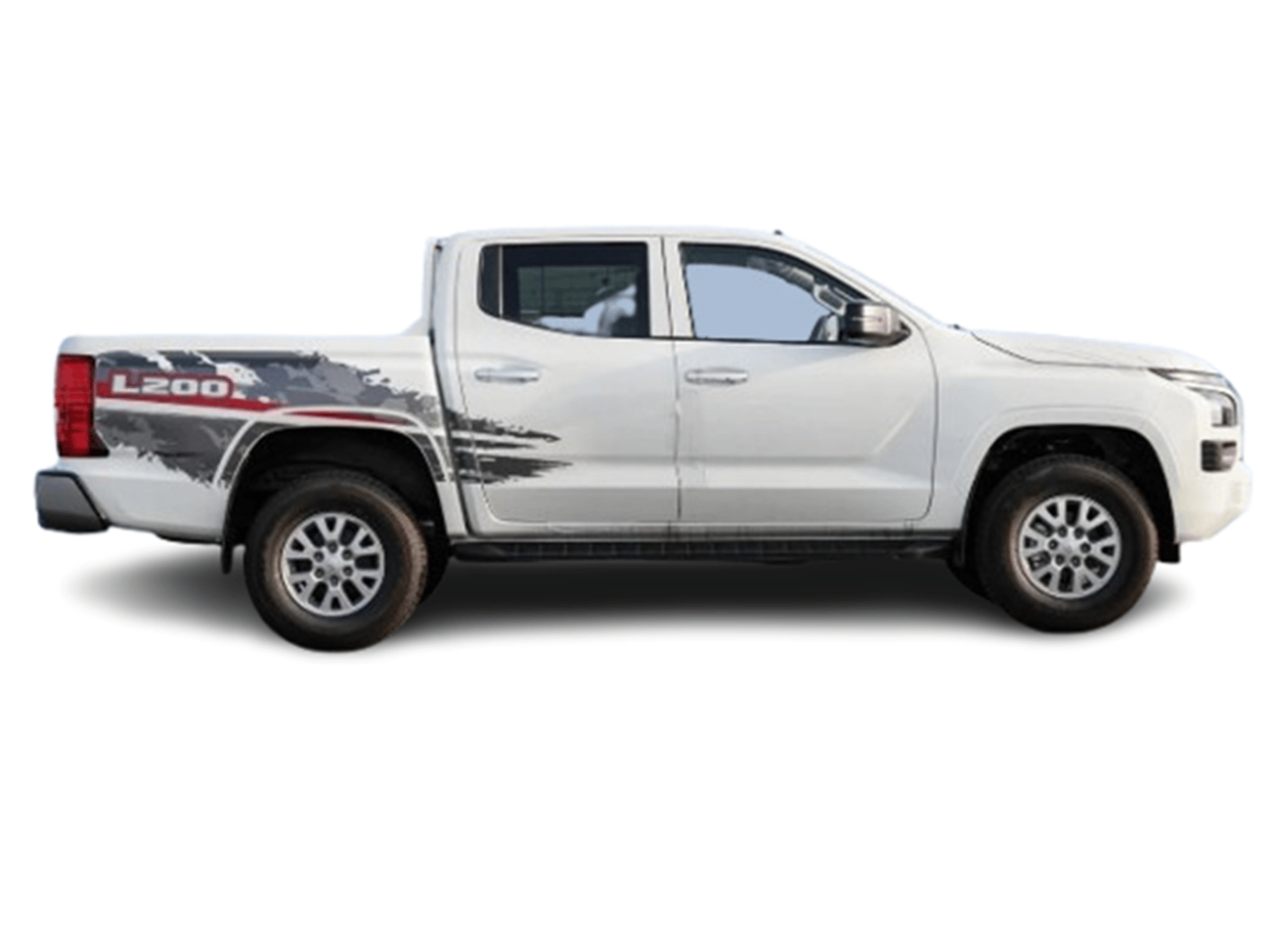 ميتسوبيشي L200 ECTP2M023 – 2025 Mitsubishi L200 Double Cab Pick Up GLX – 2.4L Petrol Manual – White with Black Inte