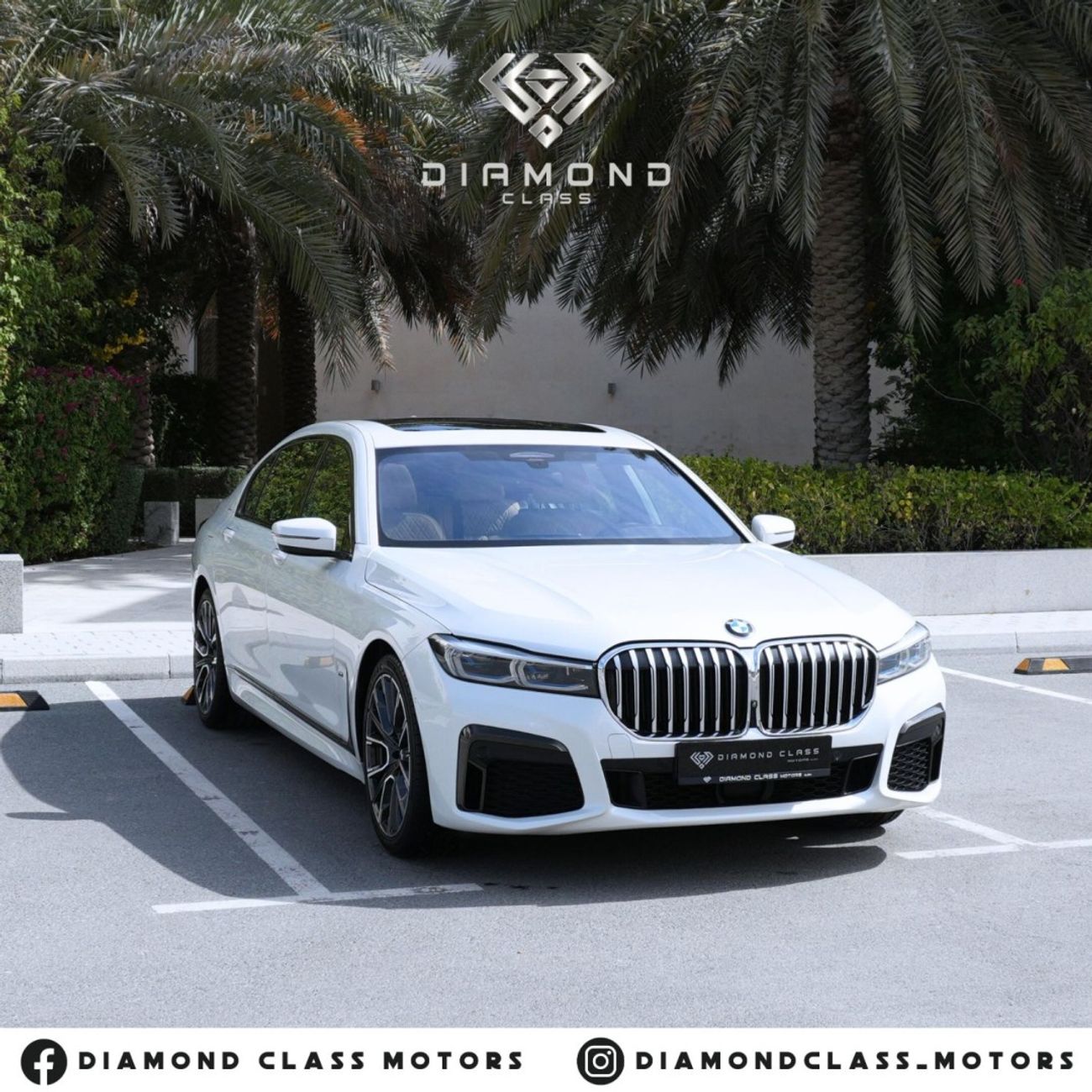 BMW 730Li Luxury M Sport Package 2.0L BMW 730Li  M-kit Top Option  Panoramic  2021 GCC  Under Warranty