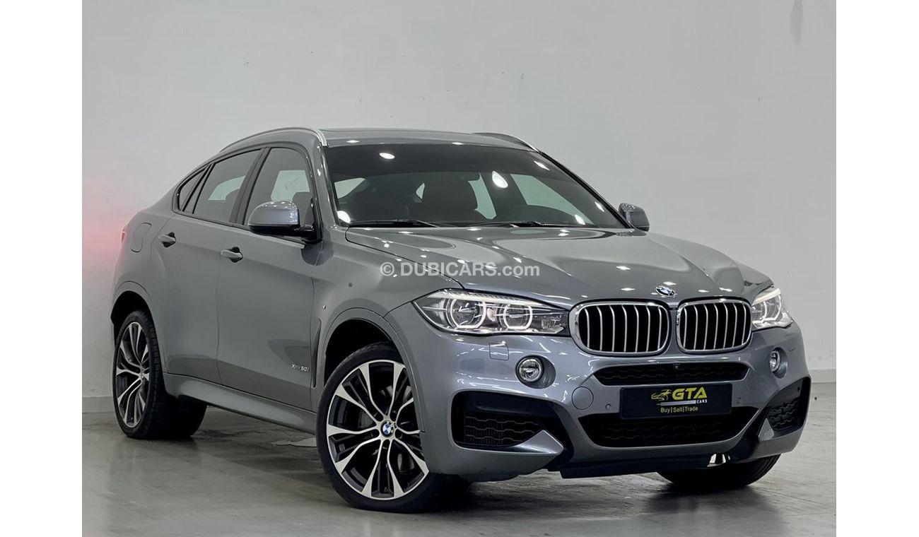 بي أم دبليو X6 2018 Bmw X6 xDrive50i, Bmw Warranty + Service Contract, GCC