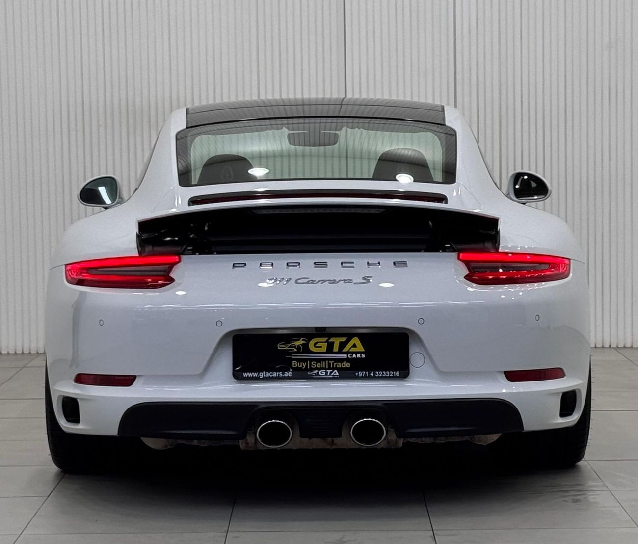 Porsche 911 2017 Porsche 991.2 Carrera S, Full Porsche Service History, New Tyres, Very High Spec, GCC