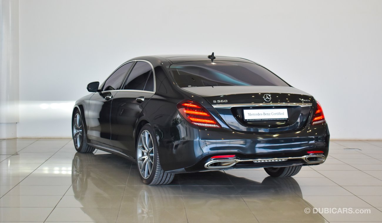 Mercedes-Benz S 560 4M LWB SALOON Reference:  VSB 31916 Certified Pre-Owned