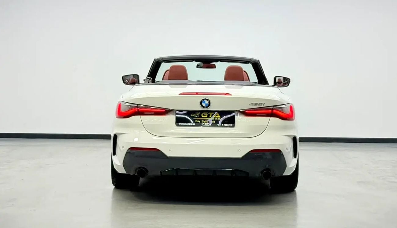 بي أم دبليو 430i 430i M-Sport Convertible, Warranty, Full Service History, Fully Loaded, GCC