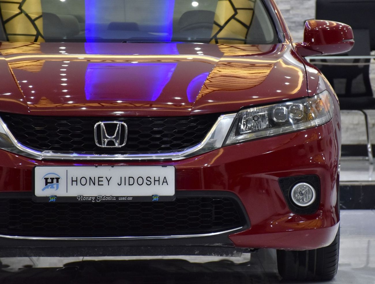 هوندا أكورد كوبيه EXCELLENT DEAL for our Honda Accord Coupe V6 ( 2013 Model ) in Red Color GCC Specs