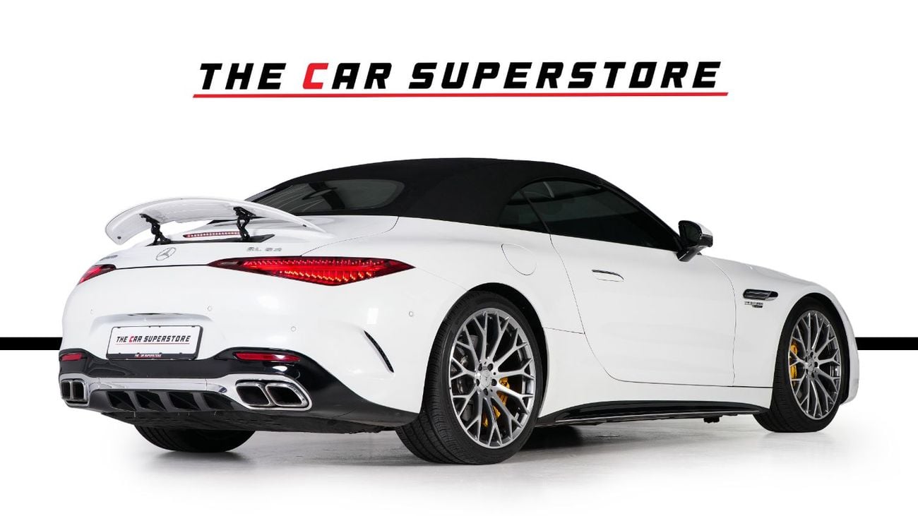 Mercedes-Benz SL 63 AMG 4 MATIC Plus-Low Mileage-Exclusive Color