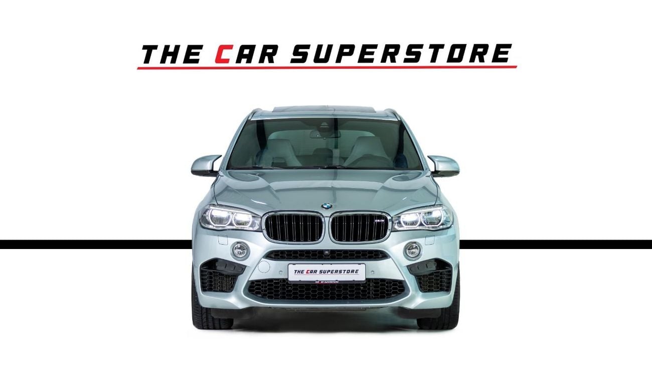 BMW X5M Std 4.4L GCC-AGMC Full Service History-Silverstone Metallic Paint-High Gloss black Rims