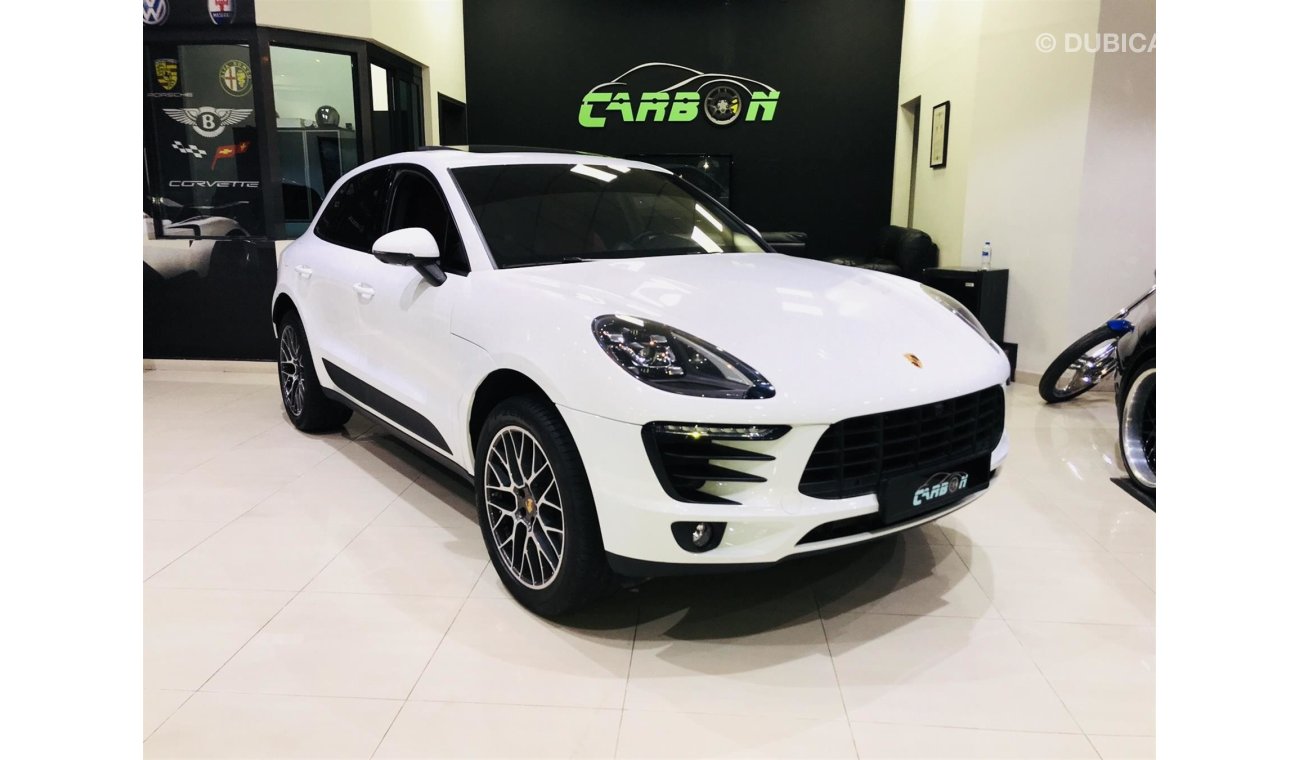 Porsche Macan - 2017 - GCC - AL nabooda warranty and service