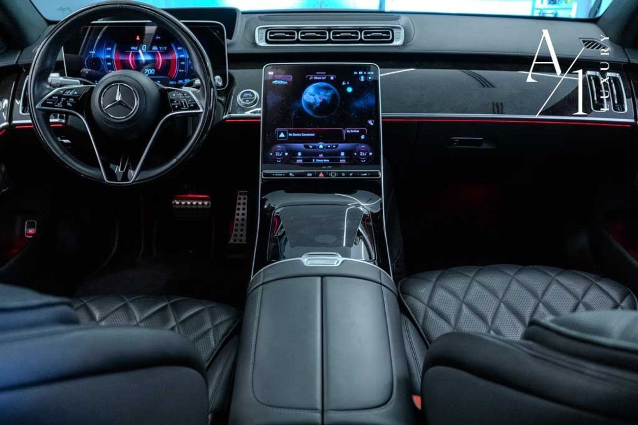 مرسيدس بنز S 500 4MATIC 3.0L 2022 Mercedes Benz S500 AMG 4MATIC, Warranty, Fully Loaded, Very Low Kms, Excellent Cond