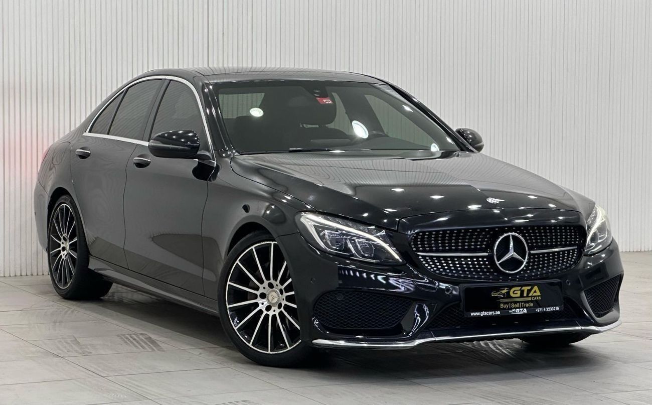 مرسيدس بنز C 200 2016 Mercedes Benz C200 AMG, Full Service History, Excellent Condition, GCC