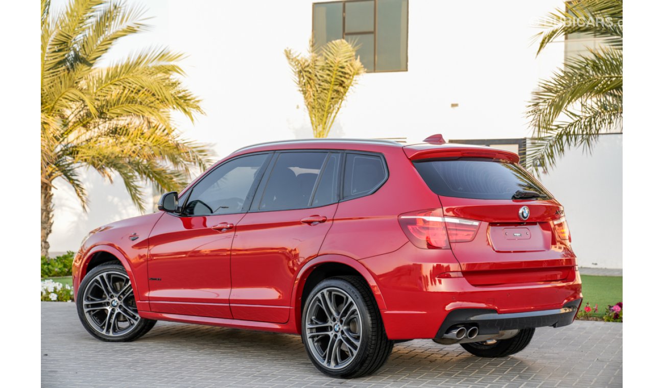 BMW X3 35i M-Kit - Agency Warranty & Service Contract! - AED 2,135 Per Month - 0% DP