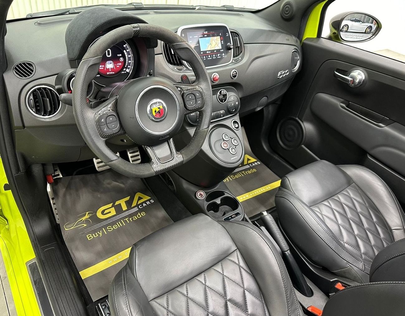 Fiat 500 Abarth 2022 Fiat Abarth Competizione Cabrio 1.4L Turbo, DEC 2026 Al Ghandi Warranty, Full Al Ghandi History