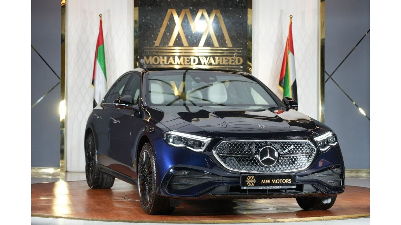Mercedes-Benz E300 Mercedes-Benz E 300 | 2024 GCC 0km | Agency Warranty | AMG Package