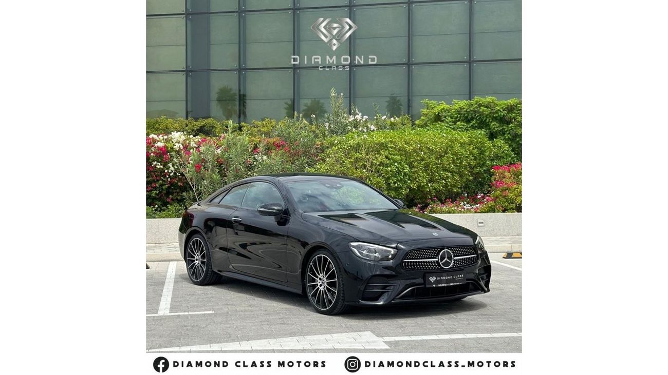 Mercedes-Benz E300 Coupe Mercedes E300 Coupe AMG Head-Up Display  Full Option  Panoramic  GCC  Service Contract  Agency Warra