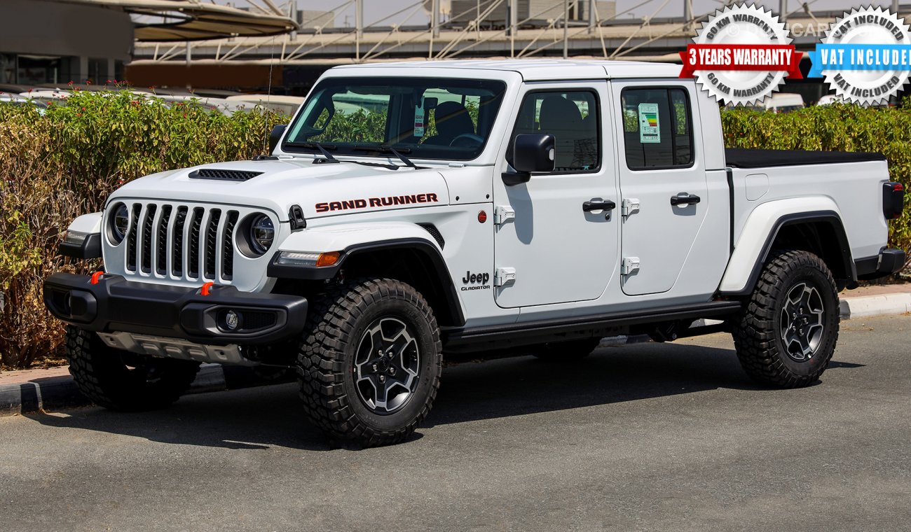 Jeep Gladiator Mojave Sand Runner 4X4 , GGC , 2021 , 0Km , W/3 Yrs or 60K Km WNTY @Official Dealer