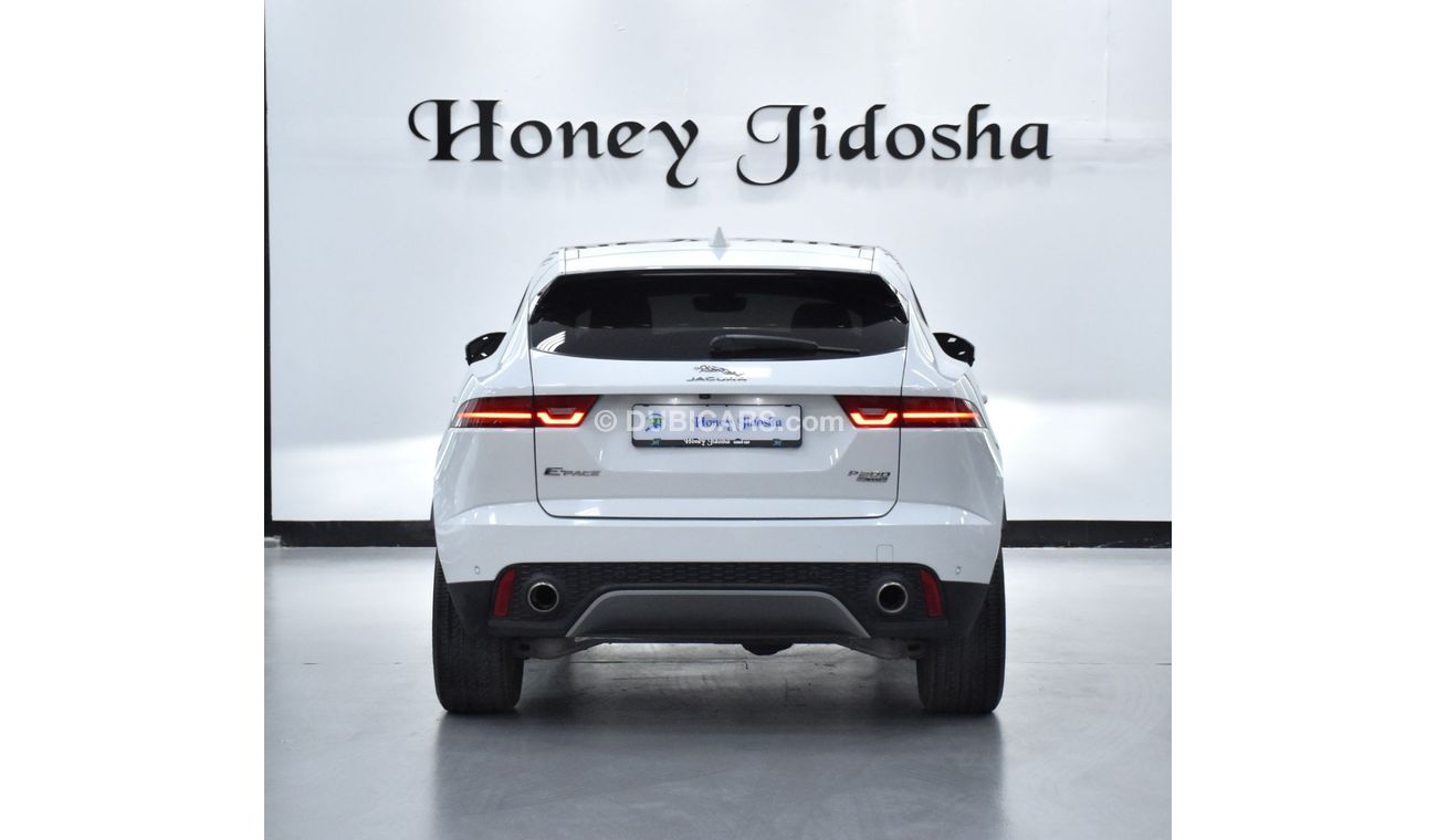 Jaguar E Pace EXCELLENT DEAL for our Jaguar E-Pace P200 AWD ( 2019 Model ) in White Color GCC Specs