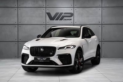 جاكوار F بيس SVR | 2021 | GCC Specs | Full Service History