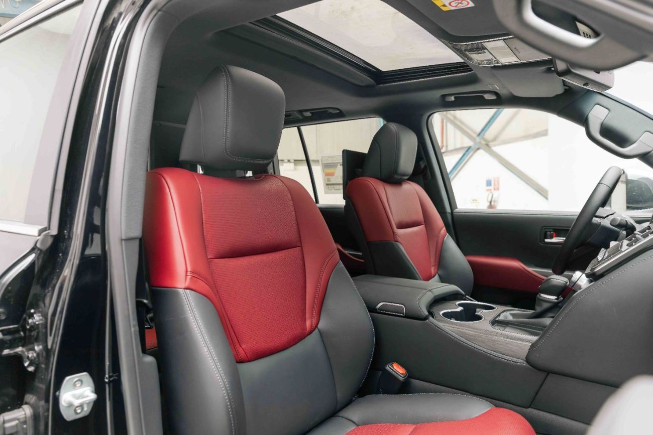 تويوتا لاند كروزر VXR 3.3L - Attitude Black Inside Black & Dark Red | Export Only