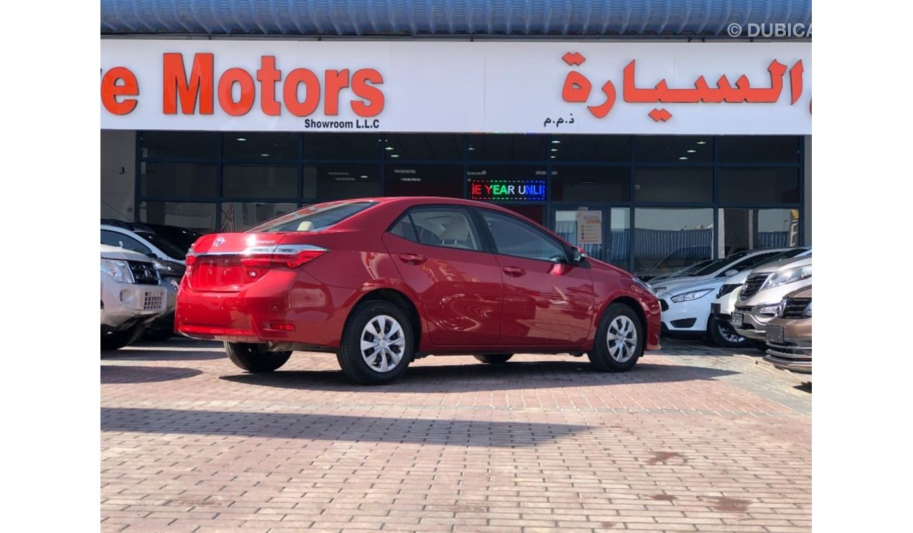 تويوتا كورولا ONLY 782X60 MONTHLY TOYOTA COROLLA 2018 1.6 LTR UNLIMMITED KM WARRANTY