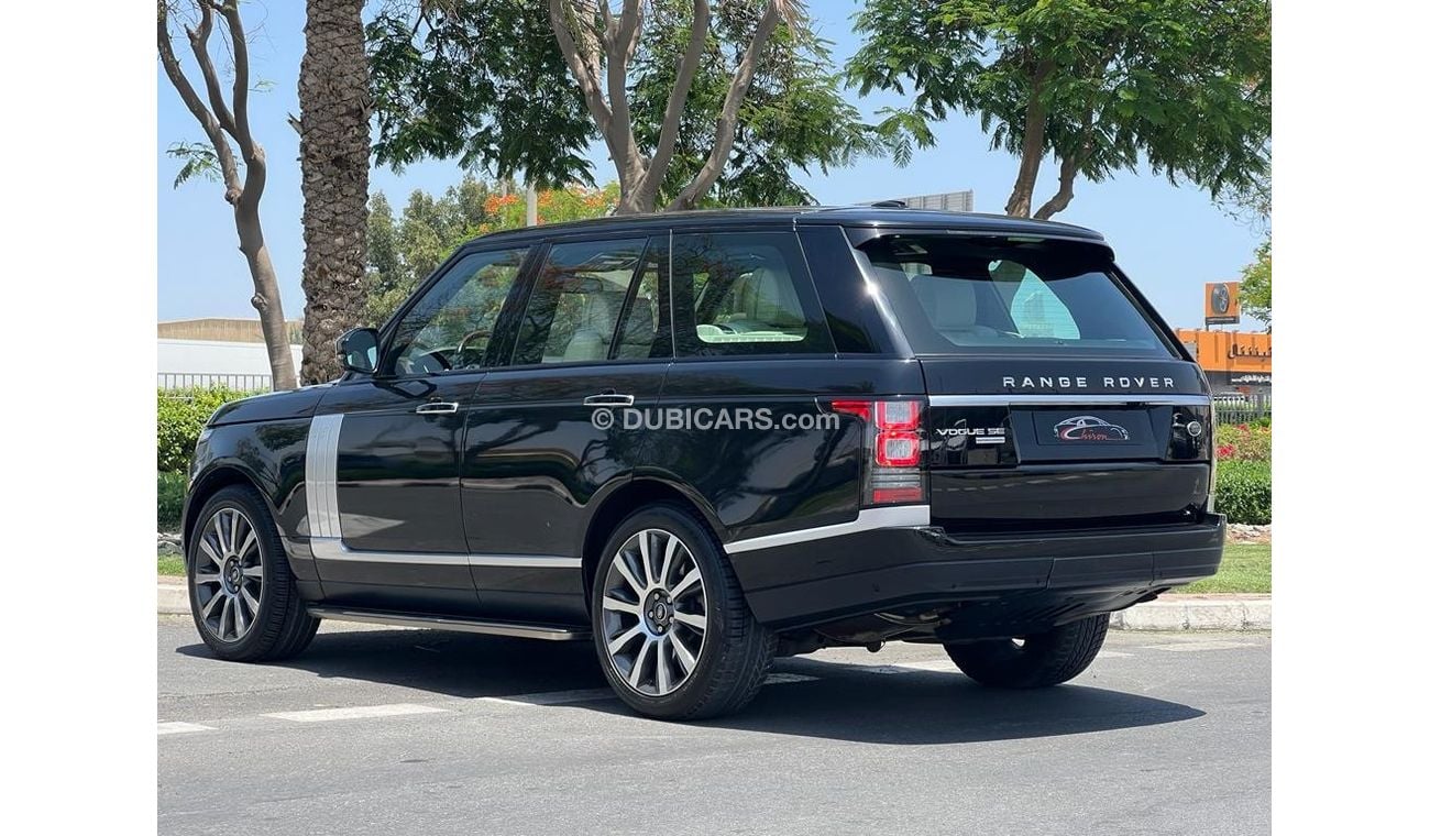 Land Rover Range Rover RANGE ROVER VOGUE SE 2015 GCC SUPERCHARGED WITH WARRANTY SERVICE HISTORY