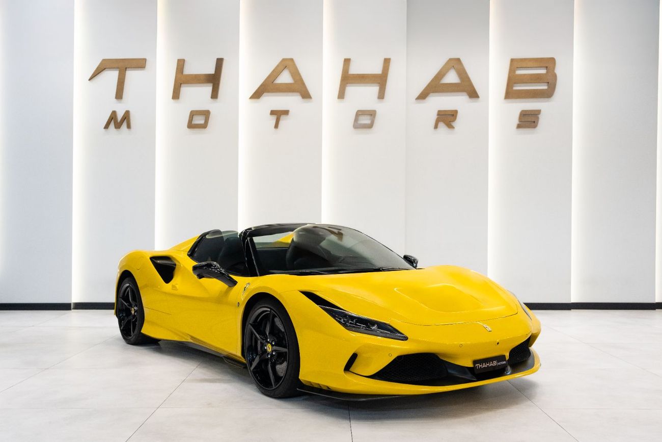 فيراري ف ٨ سبيدر - 2023 | 7 YRS SERVICE CONTRACT | FULL SERVICE HISTORY | GCC | LOW MILEAGE | PERFECT CONDITION
