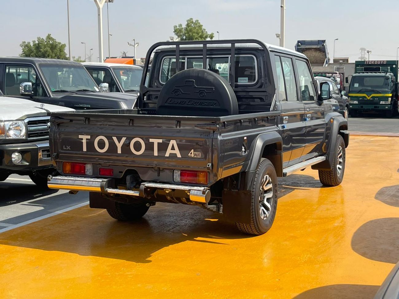تويوتا لاند كروزر بيك آب Toyota LC DC AT Diesel 2025 2.8L Full GREY