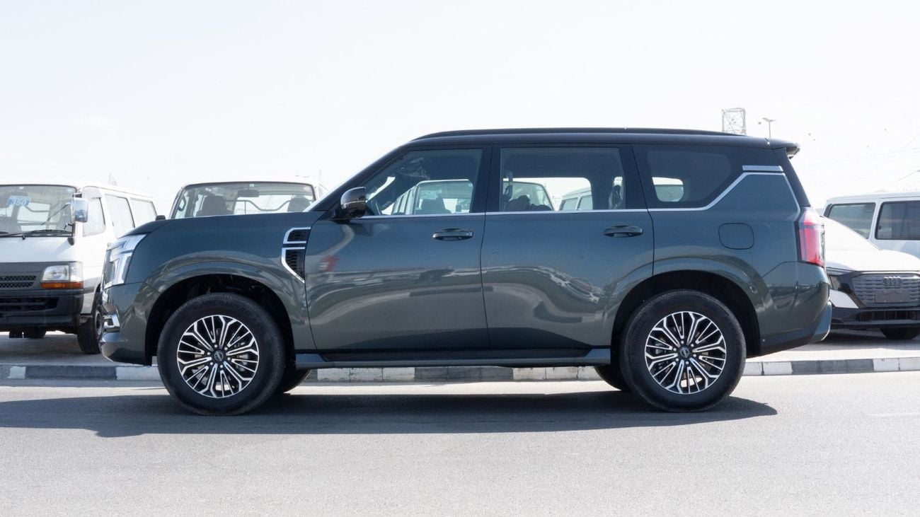 نيسان باترول 2026 Nissan Patrol SE Platinum 3.8L AT Petrol (Green-Tan) (Export Only)