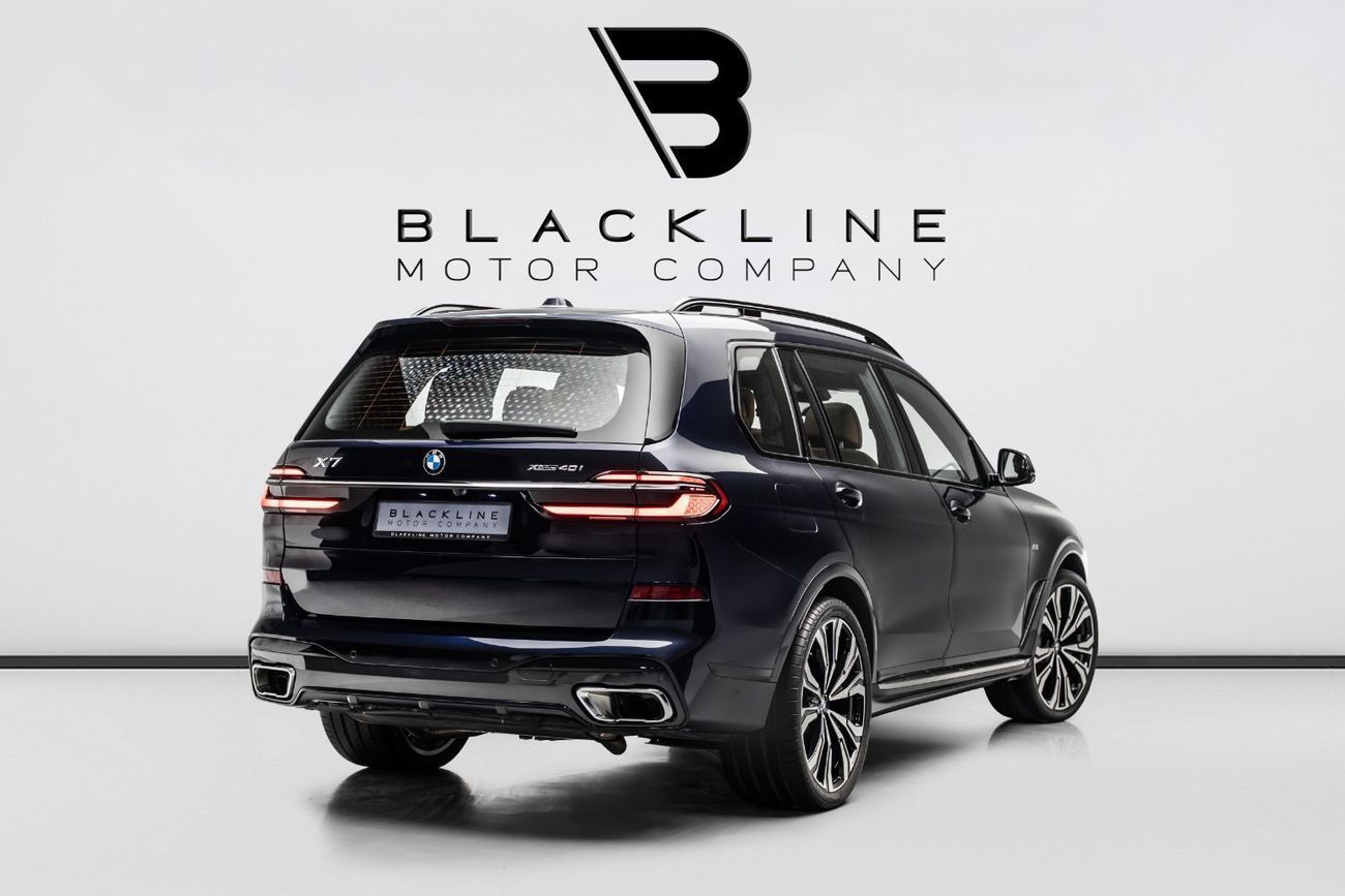 BMW X7 xDrive40i Luxury M Sport Package 3.0L 2025 BMW X7 xDrive40i, 2029 BMW Warranty + Service Contract, L