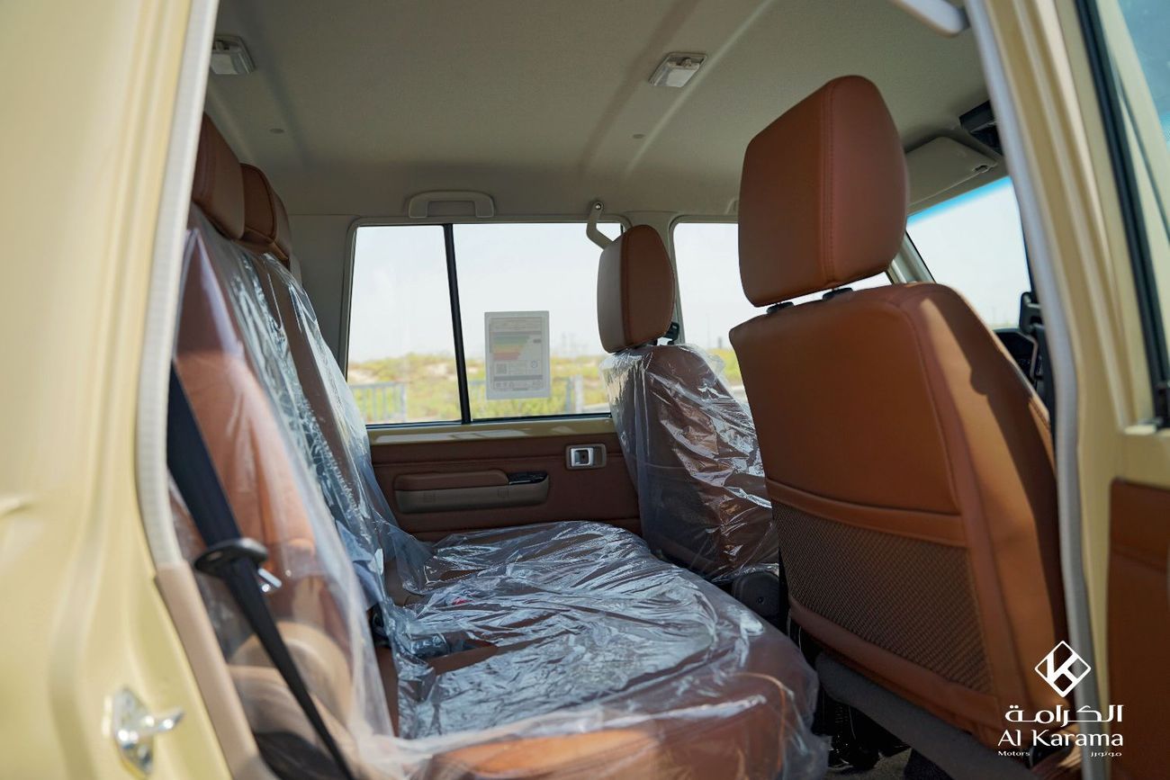 تويوتا لاند كروزر 70 تويوتا لاند كروزر ٧٦ | ٢.٨ لتر | دفع رباعي يدوي | إصدار الذكرى الأربعين | خليجي | كاميرا خلفية | مقا