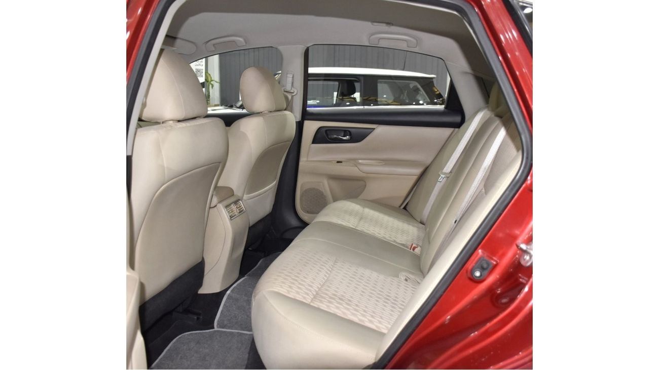 نيسان ألتيما EXCELLENT DEAL for our Nissan Altima 2.5 S ( 2018 Model ) in Red Color GCC Specs