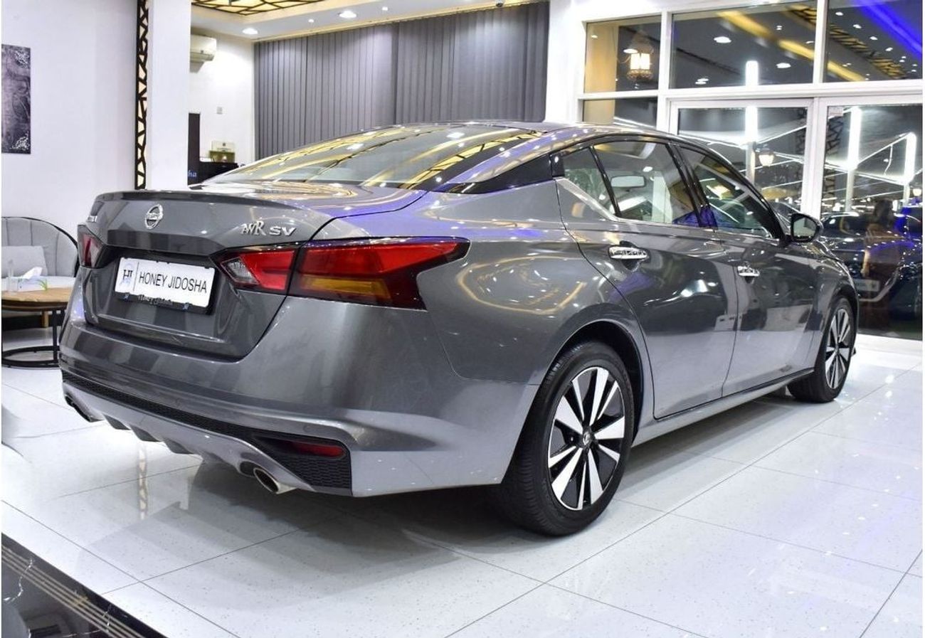 Nissan Altima EXCELLENT DEAL for our Nissan Altima SV ( 2019 Model ) in Grey Color GCC Specs