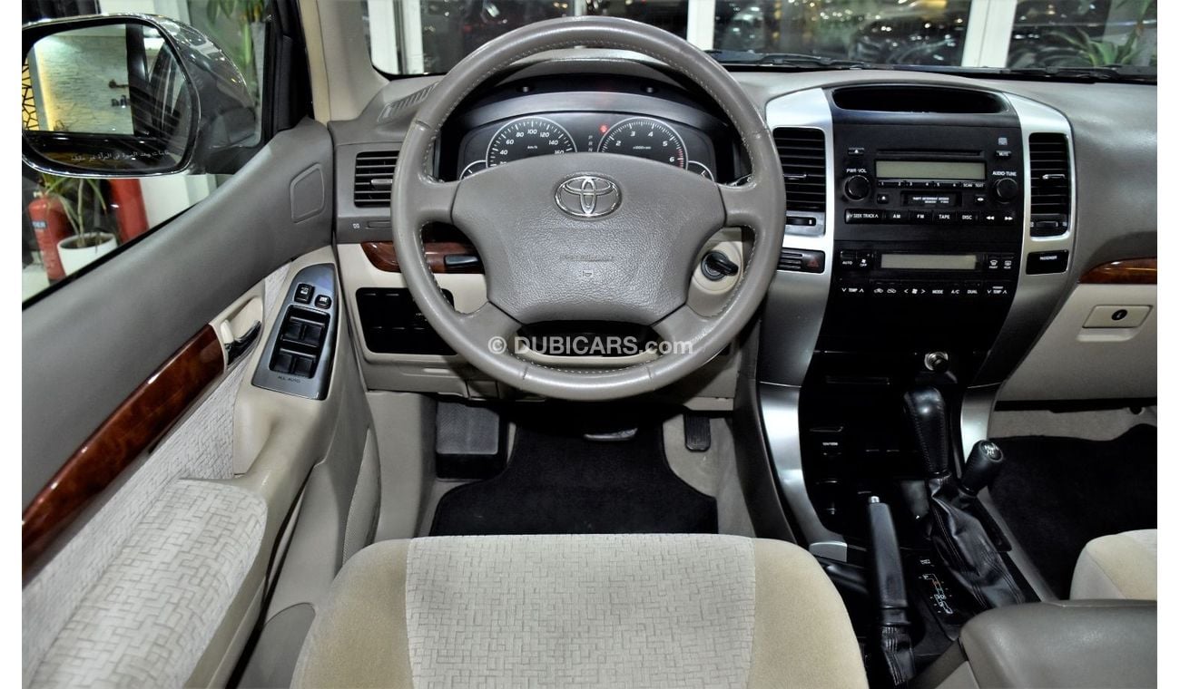 Toyota Prado EXCELLENT DEAL for our Toyota Prado GX ( 2008 Model ) in Black Color GCC Specs