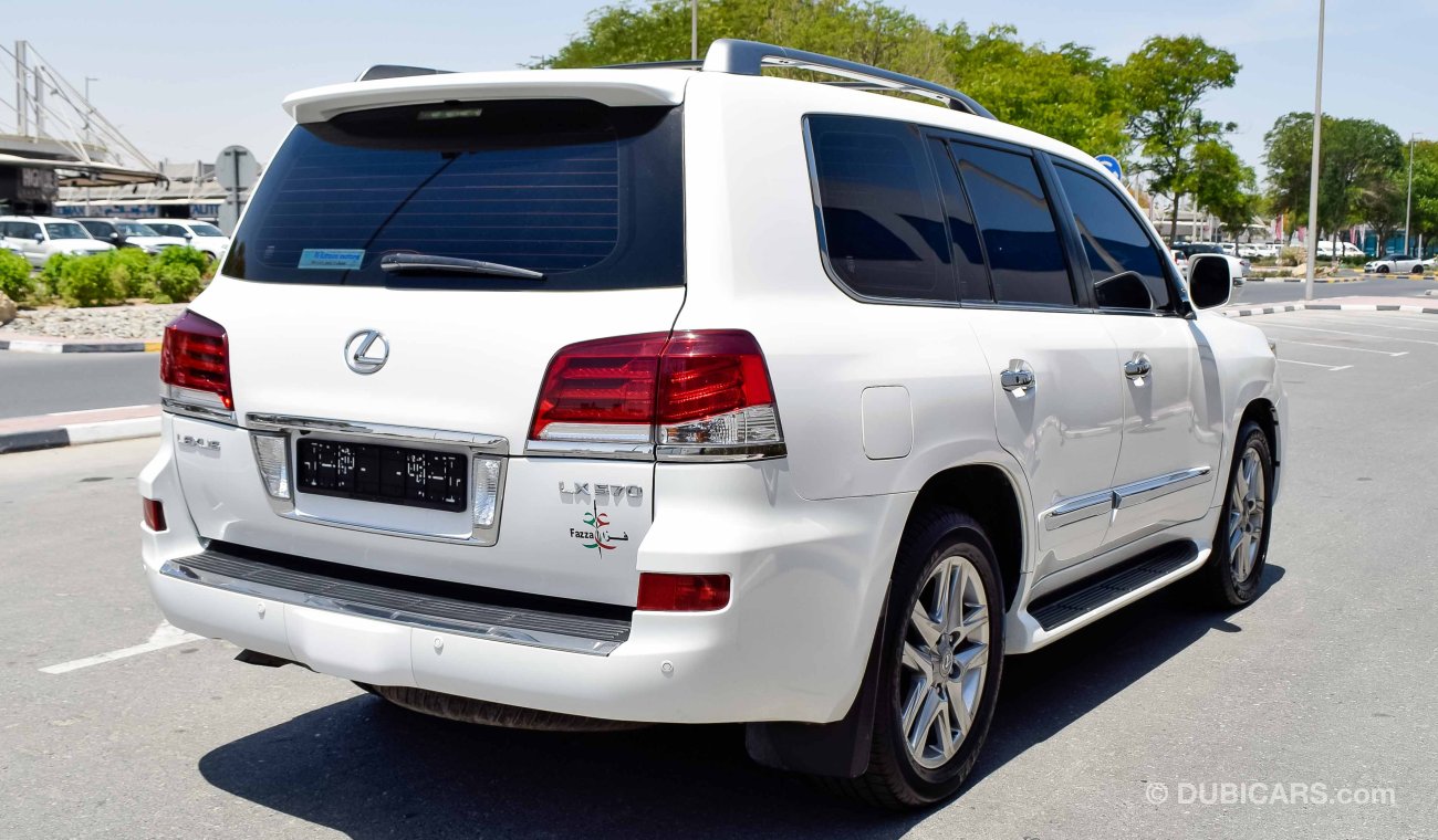 Lexus LX570 full services history from al futaim