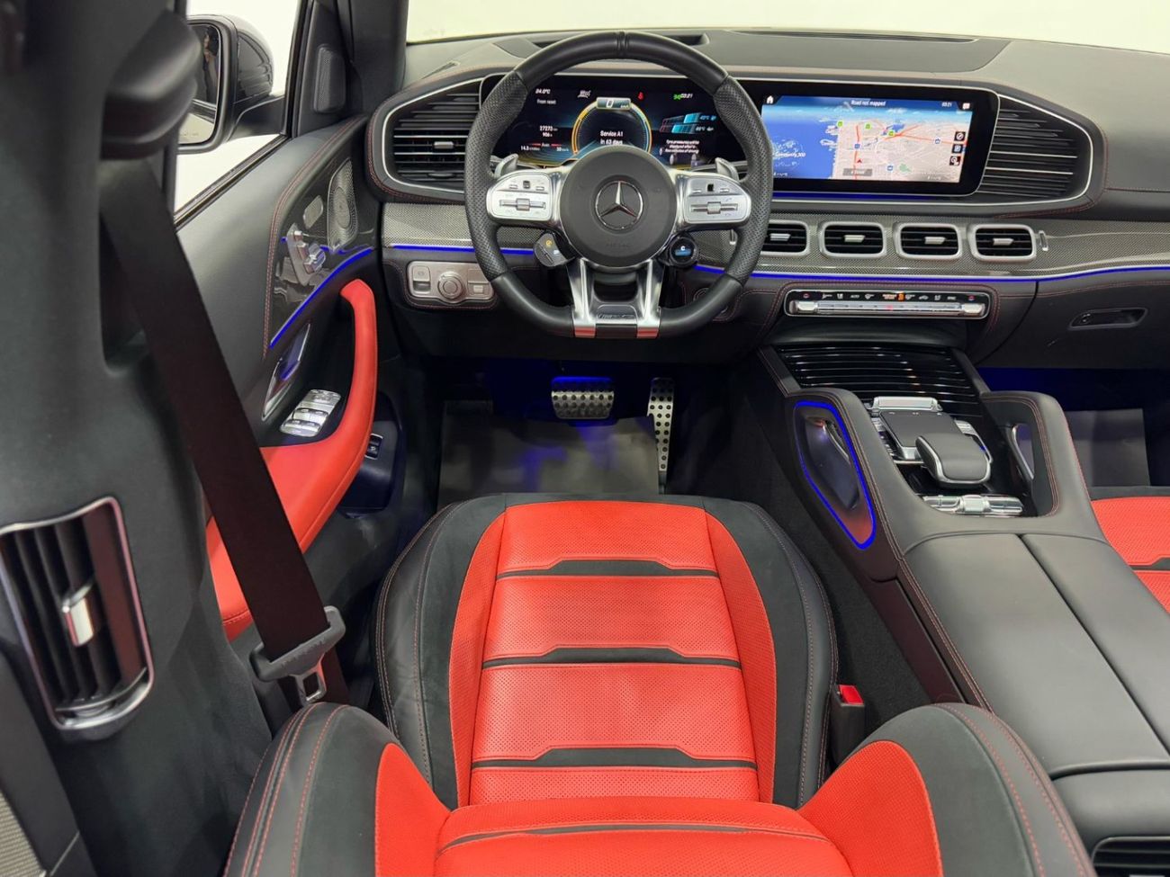 Mercedes-Benz GLE 53 AMG Coupe 4MATIC+ 2022 Mercedes Benz GLE53 AMG Coupe, 2027 Mercedes Warranty + Service Pack, Full Option, Low