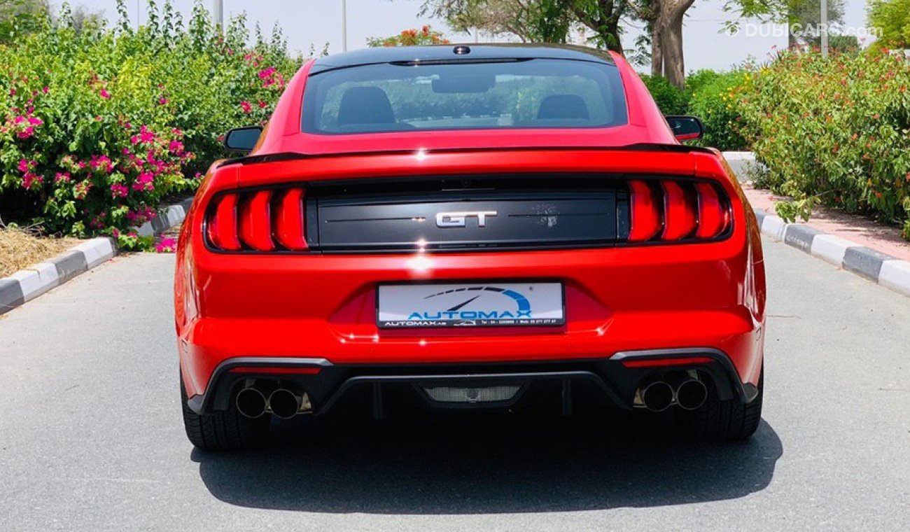 فورد موستانج فورد موستانج 2020 GT بلاك إيديشن, 5.0, V8 , خليجي, ديجيتال كلاستر,3 سنوات أو 100K ضمان+K60كم صيانة