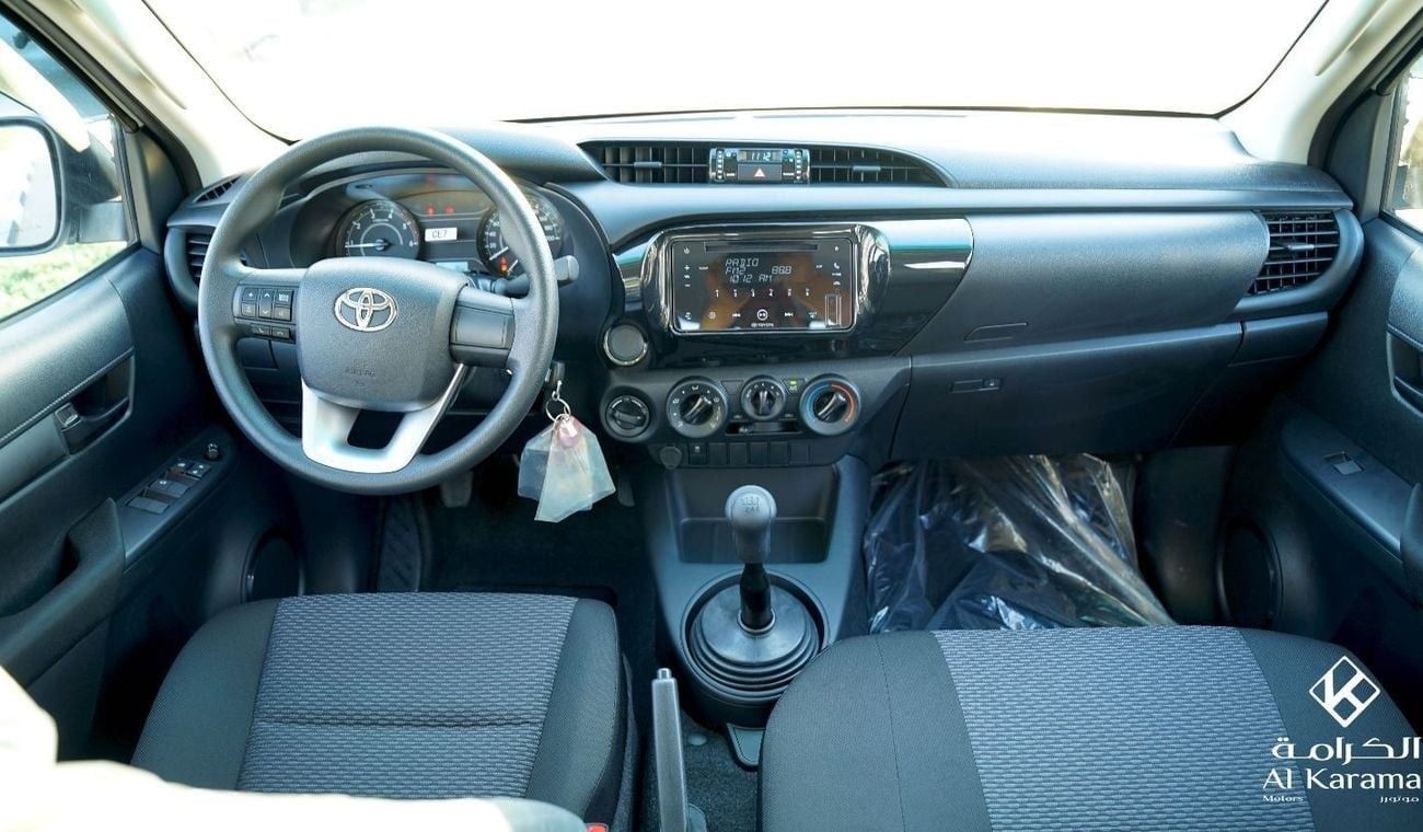 تويوتا هيلوكس 2.4L | Manual Drive | GCC | 4x4 | 6 Seater