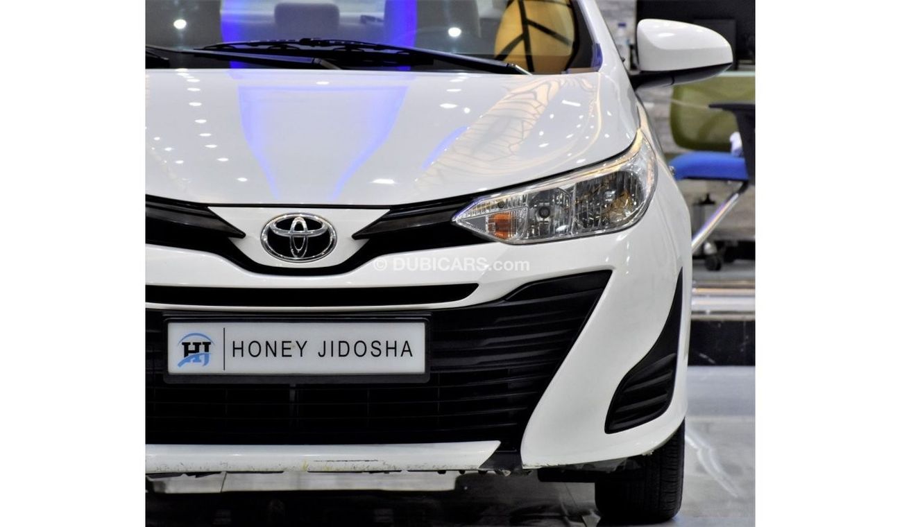 Toyota Yaris EXCELLENT DEAL for our Toyota Yaris 1.5L ( 2019 Model ) in White Color GCC Specs