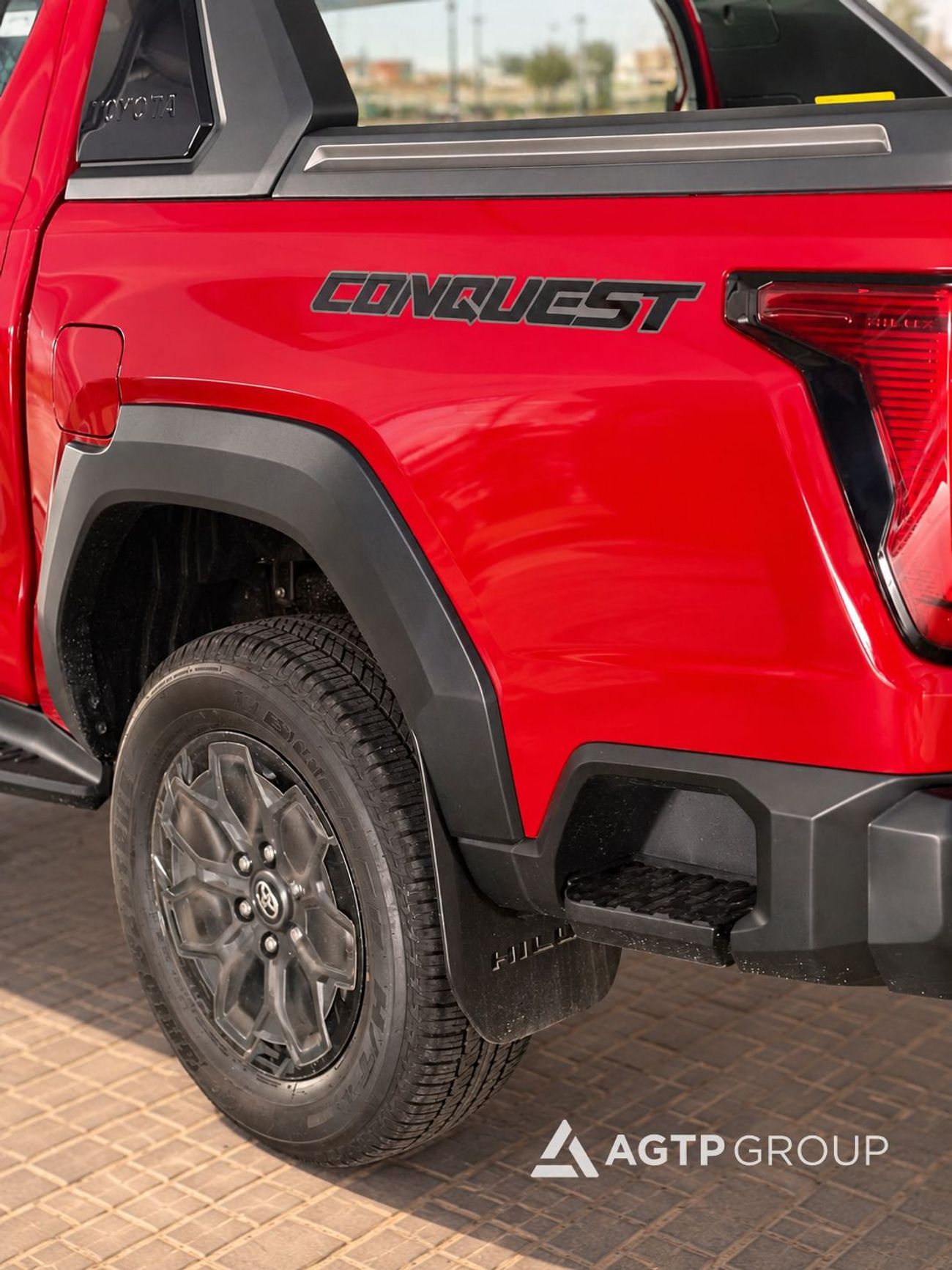 Toyota Hilux CONQUEST 2.8L Turbo Diesel | FULL OPTION | Radar | 360° Camera | Automatic | Leather Seats | READY EXPORT