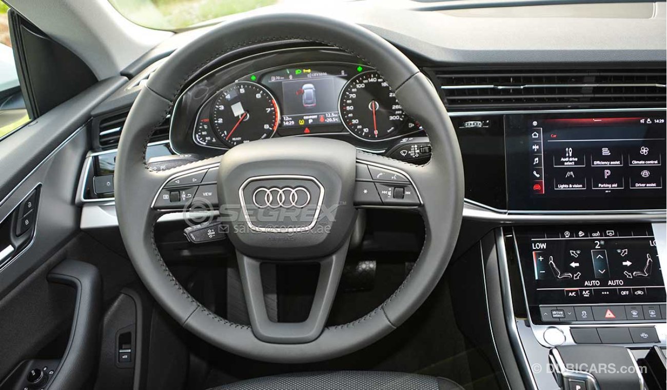 أودي Q8 QUATTRO TURBO FSI 3,0  UAE REGISTRATION price includes VAT 5%, warranty for 3 years or 100.000 KM